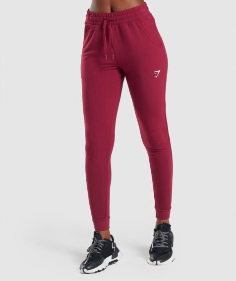 Women's Gymshark Pippa Training Jogger Burgundy | CA 687A51